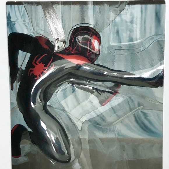Spider Man, Marvel, Hallmark, Christmas, Ornament, Miles Morales, New In Box - Picture 3 of 7